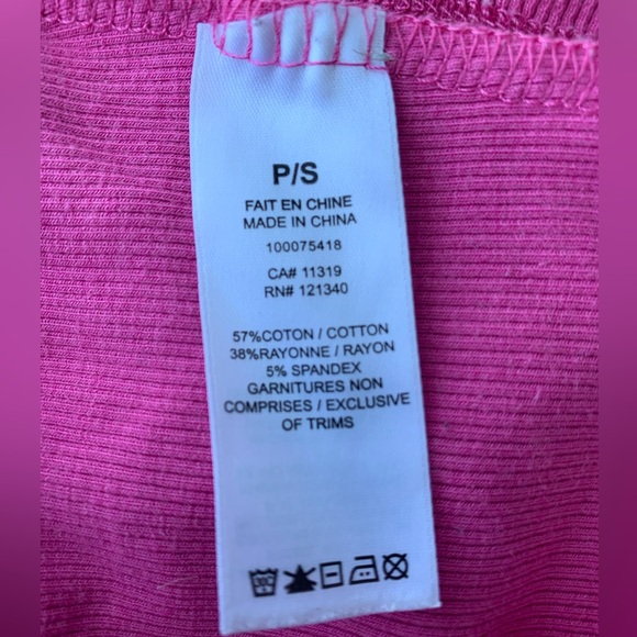 New pink Garage long sleeve. - Picture 2 of 3